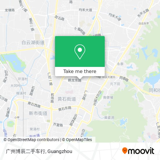 广州博辰二手车行 map