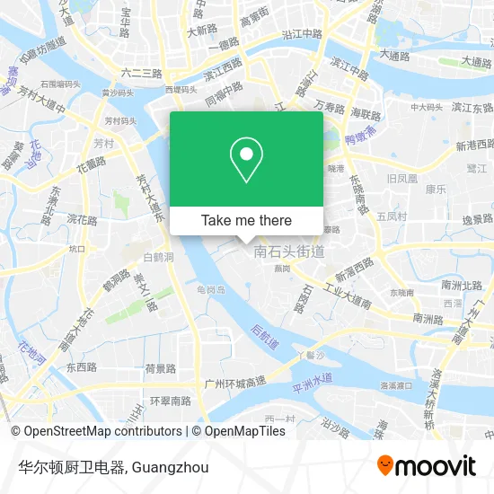 华尔顿厨卫电器 map