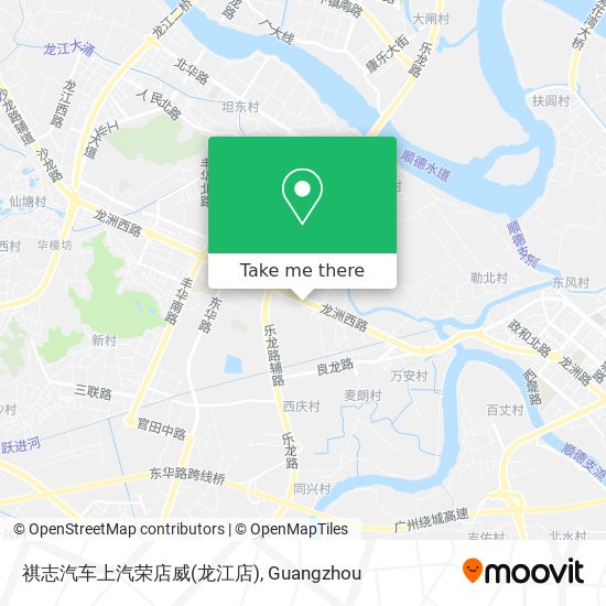 祺志汽车上汽荣店威(龙江店) map