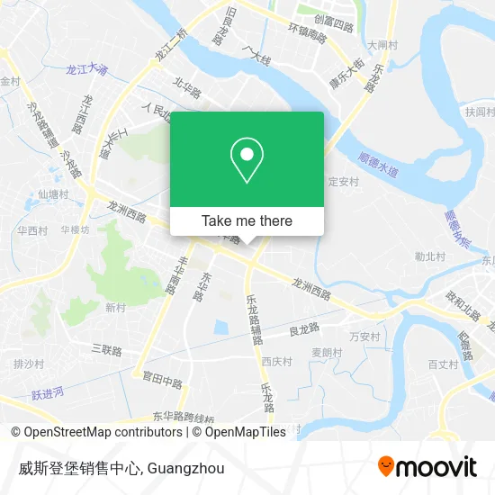 威斯登堡销售中心 map