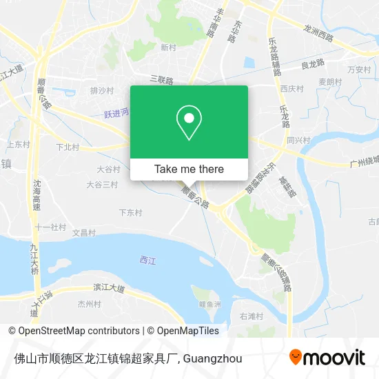 佛山市顺德区龙江镇锦超家具厂 map