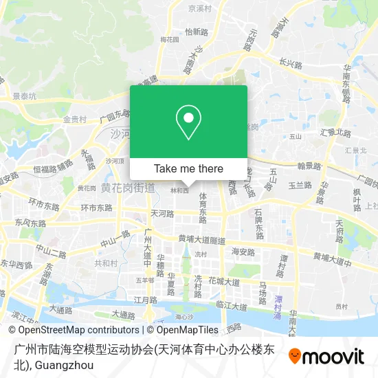 广州市陆海空模型运动协会(天河体育中心办公楼东北) map
