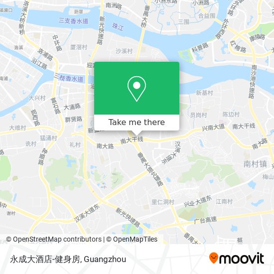 永成大酒店-健身房 map