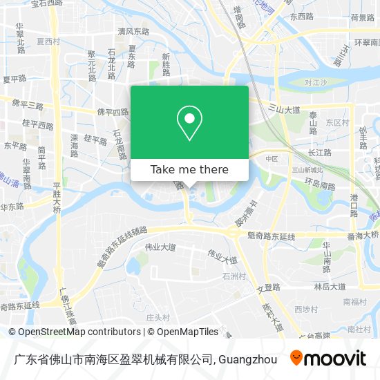 广东省佛山市南海区盈翠机械有限公司 map