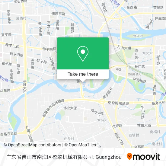 广东省佛山市南海区盈翠机械有限公司 map