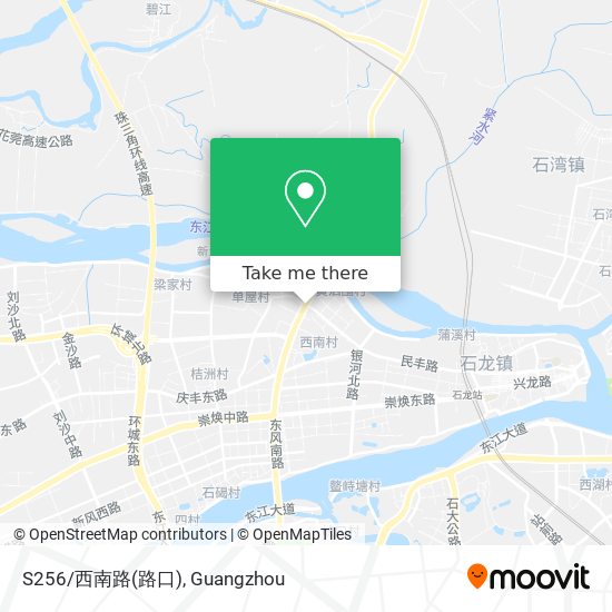 S256/西南路(路口) map
