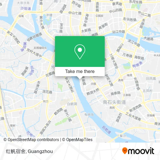 红帆宿舍 map