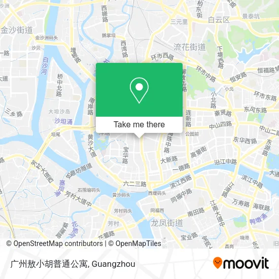 广州敖小胡普通公寓 map