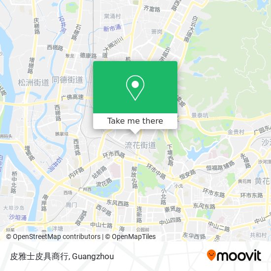 皮雅士皮具商行 map