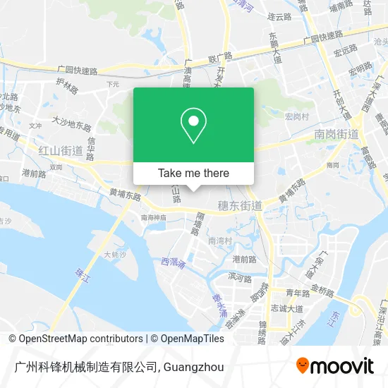 广州科锋机械制造有限公司 map