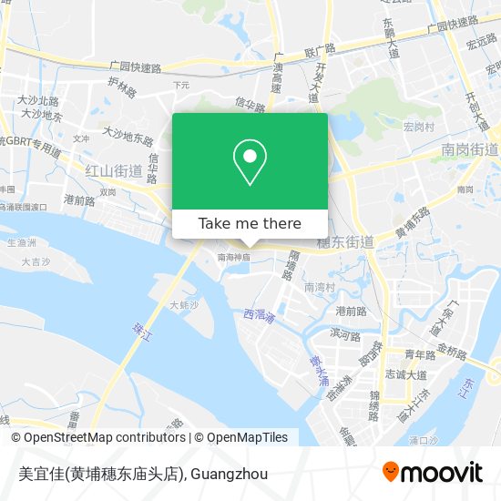 美宜佳(黄埔穗东庙头店) map