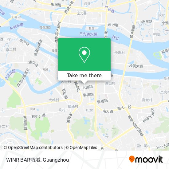 WINR BAR酒域 map