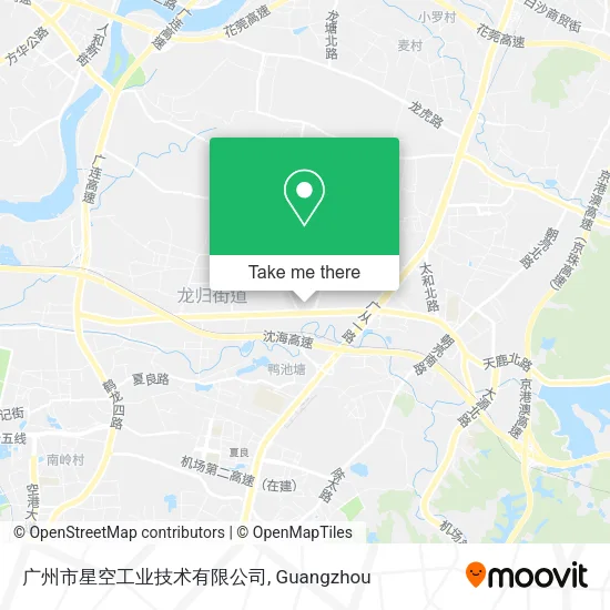 广州市星空工业技术有限公司 map