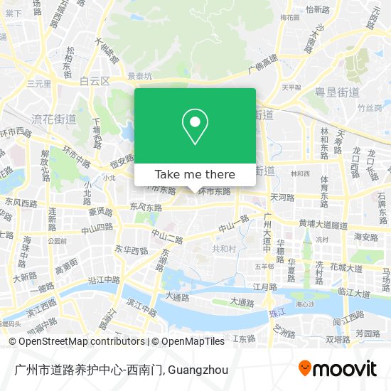 广州市道路养护中心-西南门 map