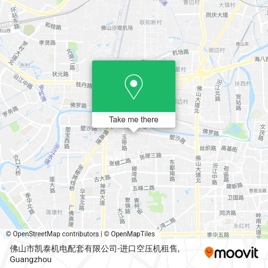 佛山市凯泰机电配套有限公司-进口空压机租售 map