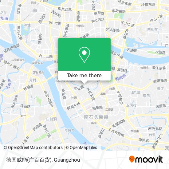 德国威能(广百百货) map