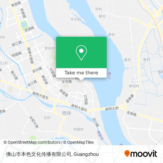 佛山市本色文化传播有限公司 map