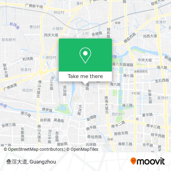 叠滘大道 map
