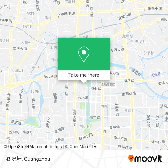 叠滘圩 map