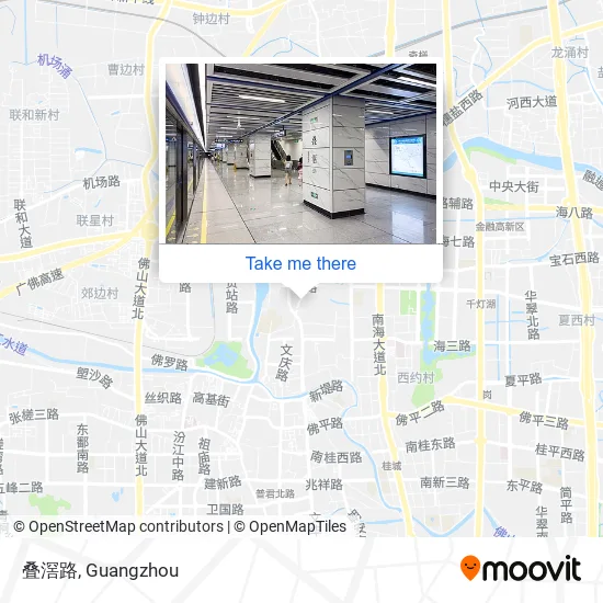 叠滘路 map