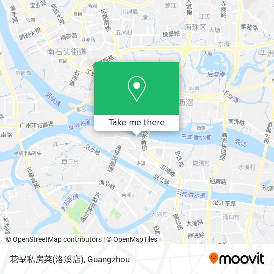 花蜗私房菜(洛溪店) map
