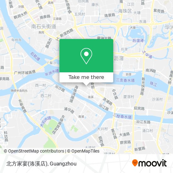 北方家宴(洛溪店) map