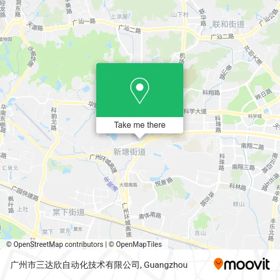 广州市三达欣自动化技术有限公司 map