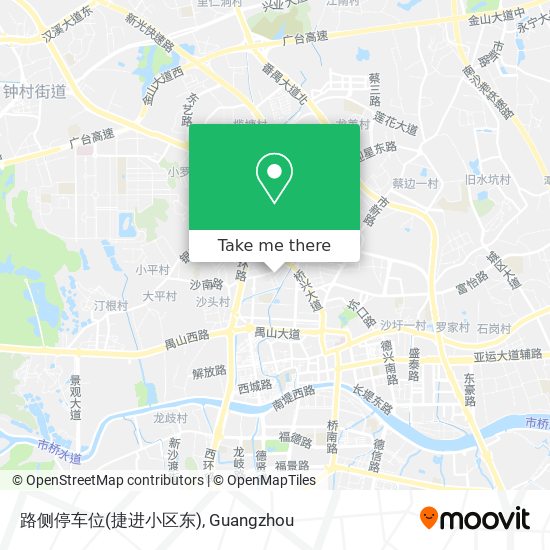 路侧停车位(捷进小区东) map