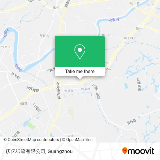 庆亿纸箱有限公司 map