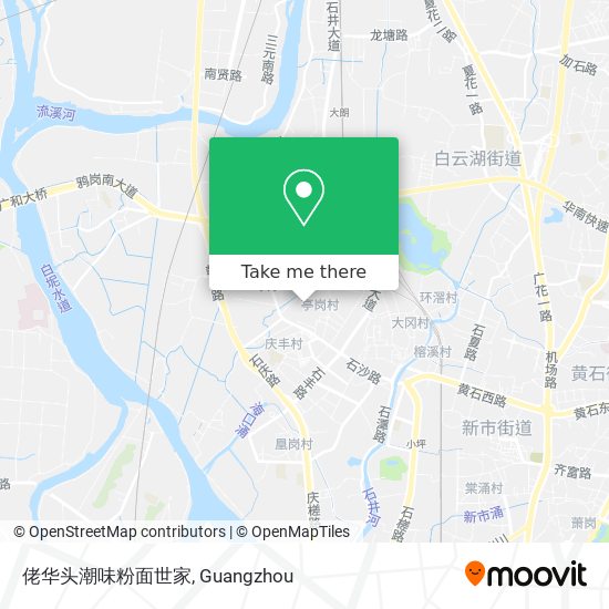 佬华头潮味粉面世家 map