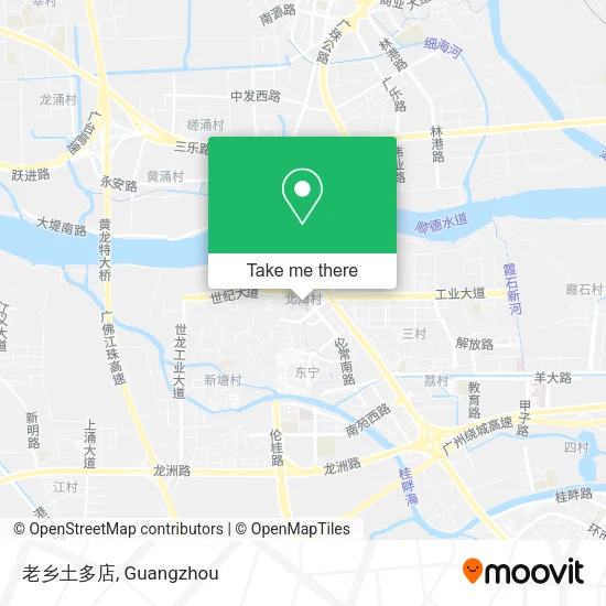 老乡土多店 map