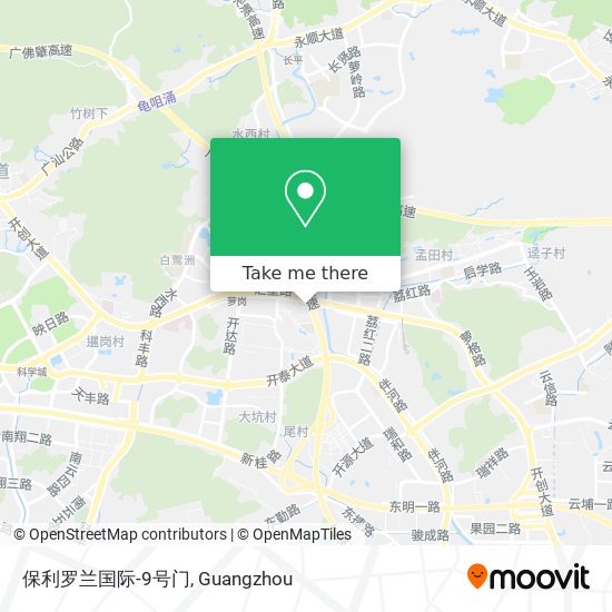 保利罗兰国际-9号门 map
