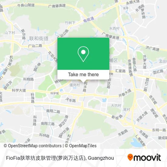 FioFia肤萃坊皮肤管理(萝岗万达店) map