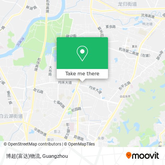 博超(富达)物流 map