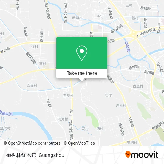 御树林红木馆 map