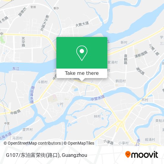 G107/东泊富荣街(路口) map