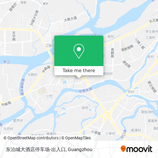 东泊城大酒店停车场-出入口 map