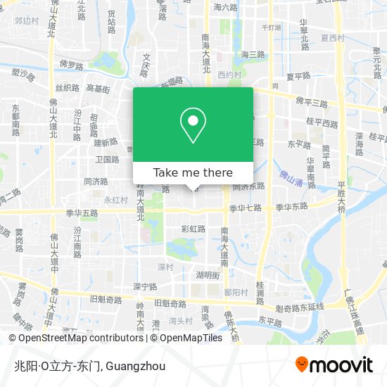 兆阳·O立方-东门 map