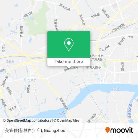 美宜佳(新塘白江店) map