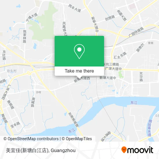 美宜佳(新塘白江店) map