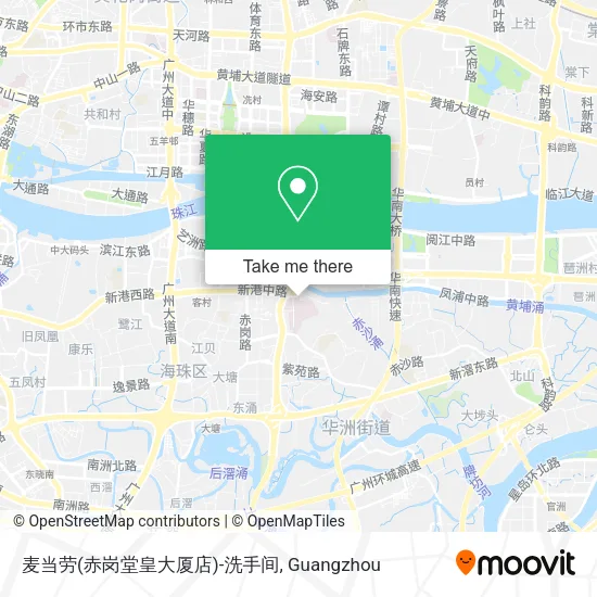 麦当劳(赤岗堂皇大厦店)-洗手间 map