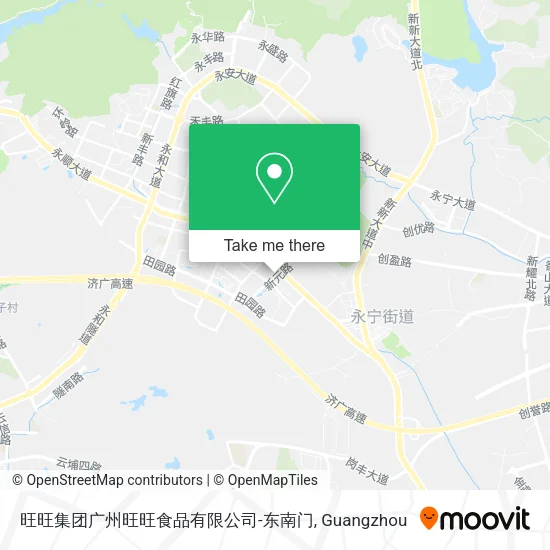 旺旺集团广州旺旺食品有限公司-东南门 map