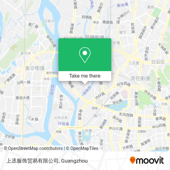 上丞服饰贸易有限公司 map