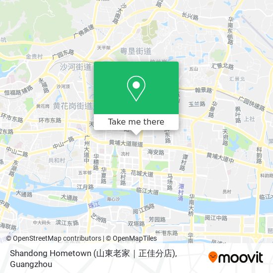 Shandong Hometown (山東老家｜正佳分店) map