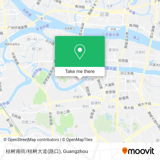 桔树南街/桔树大道(路口) map