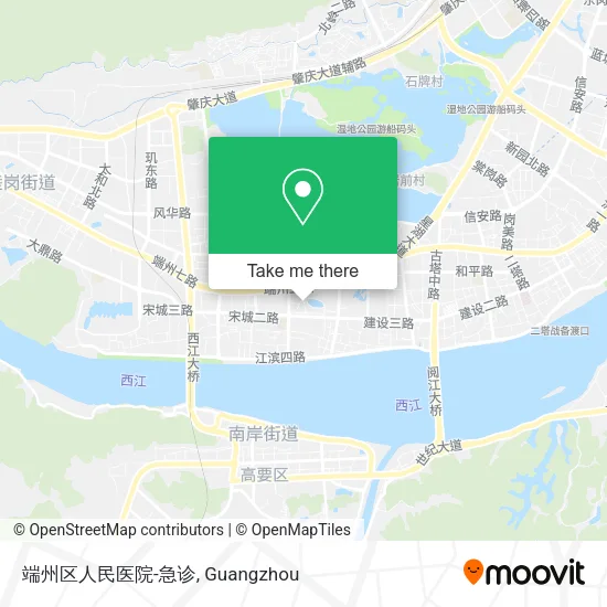 端州区人民医院-急诊 map