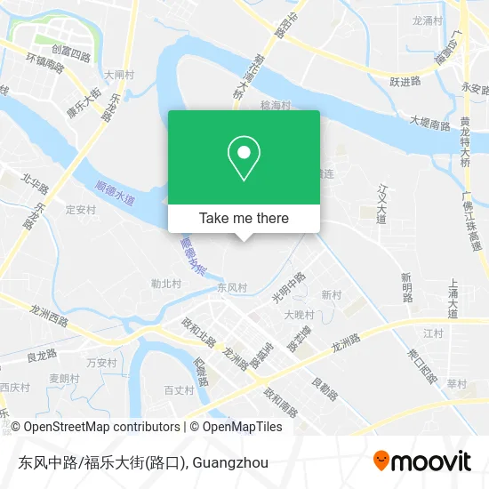 东风中路/福乐大街(路口) map
