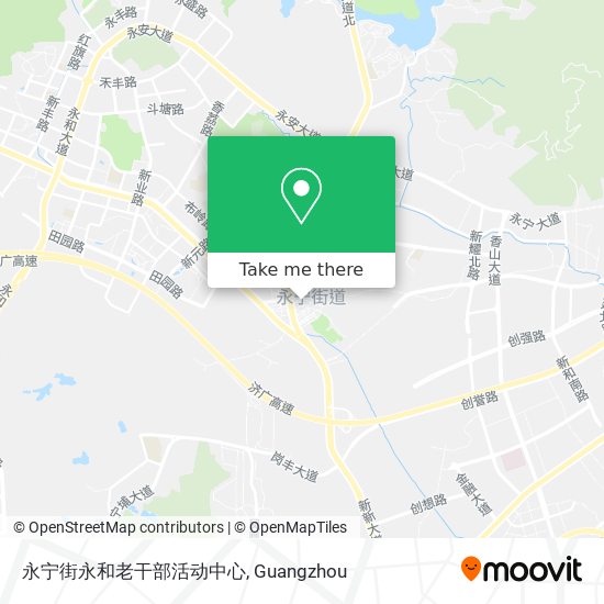 永宁街永和老干部活动中心 map
