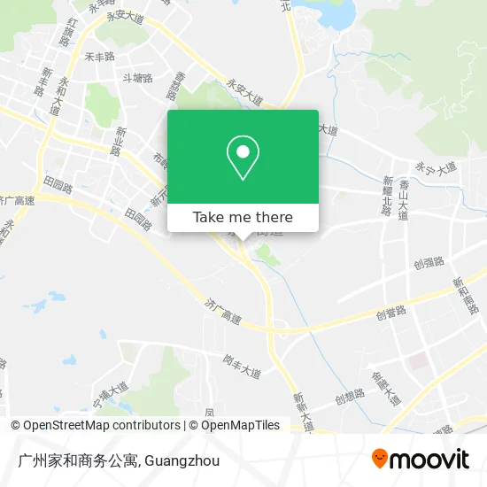 广州家和商务公寓 map