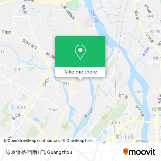 绿屋食品-西南1门 map